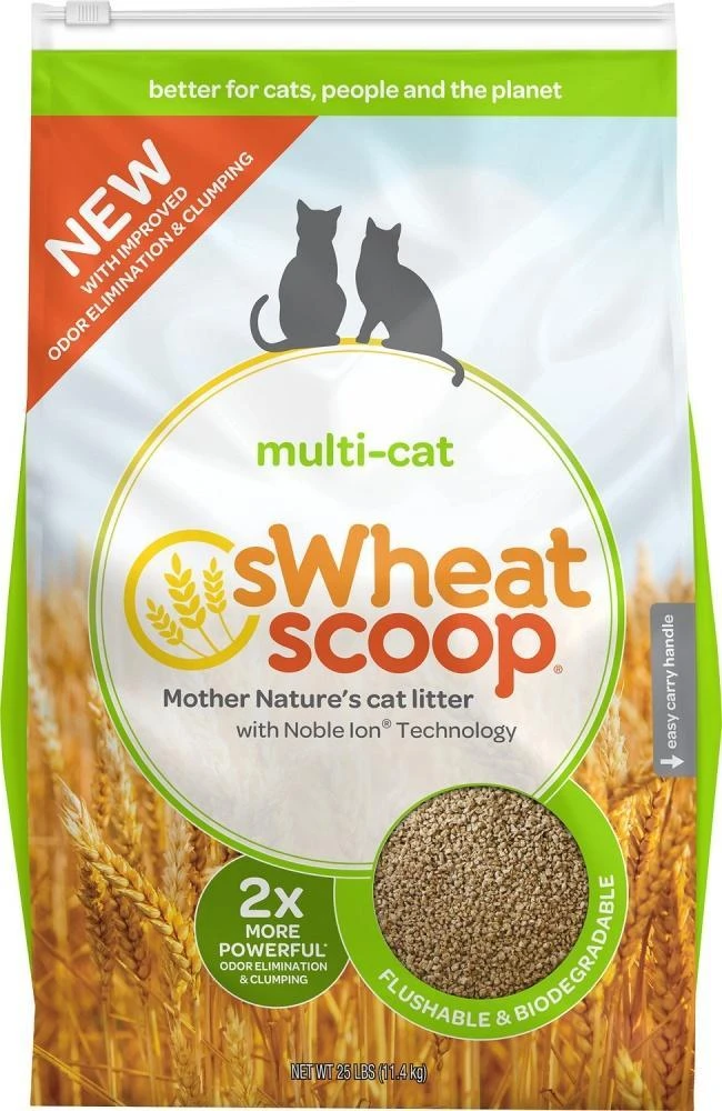 SWheat Scoop Fast Clumping Natural Multi Cat Litter 3 SWheat Scoop Fast Clumping Natural Multi Cat Litter