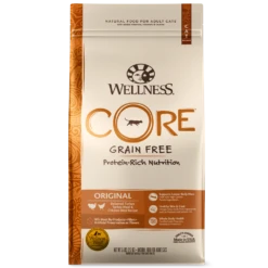 Wellness CORE Natural Grain Free Original Turkey, Chicken, Whitefish & Herring Recipe Dry Cat Food