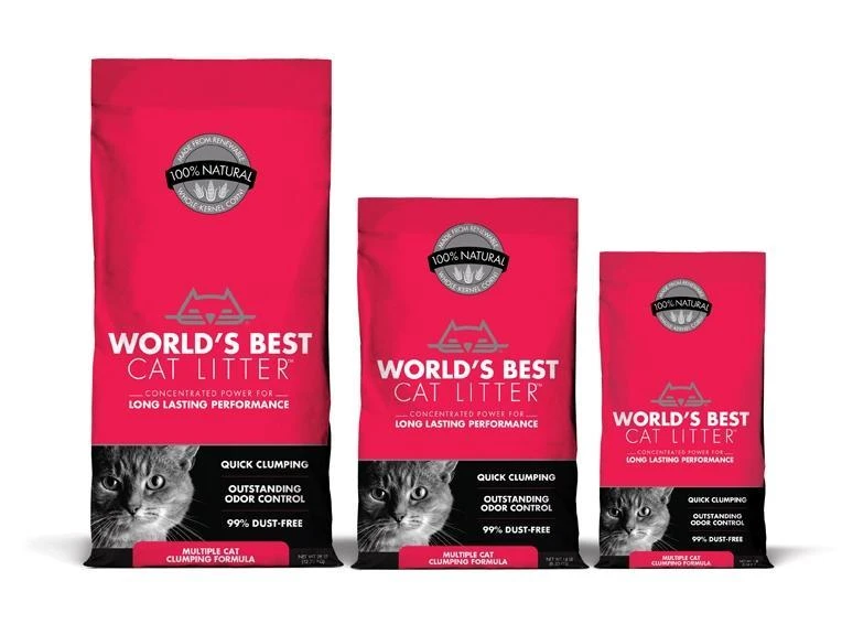World's Best Multiple Cat Clumping Formula Cat Litter 4 World's Best Multiple Cat Clumping Formula Cat Litter - Image 2