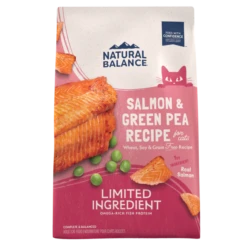 Natural Balance L.I.D. Limited Ingredient Grain Free Salmon & Green Pea Recipe Dry Cat Food