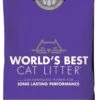 World's Best Lavender Scented Multiple Cat Clumping Formula Cat Litter -Peticlean Shop 30718 1471010046