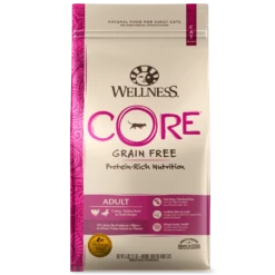 Wellness CORE Grain Free Natural Turkey, Turkey Meal, And Duck Dry Cat Food