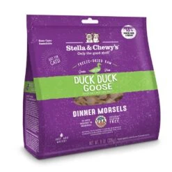 Stella & Chewy's Duck Duck Goose Grain Free Dinner Morsels Freeze Dried Cat Food -Peticlean Shop 33143 1563214845