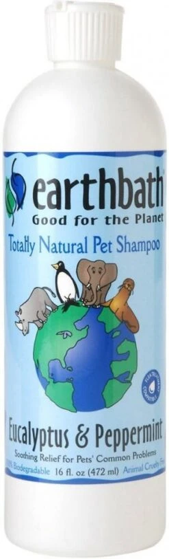 Earthbath Eucalyptus And Peppermint Shampoo For Dogs And Cats