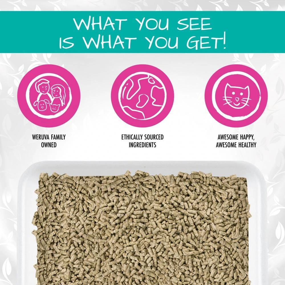 Weruva It's A Tea Party Hinoki Wood And Green Tea Cat Litter 4 Weruva It's A Tea Party Hinoki Wood And Green Tea Cat Litter - Image 2
