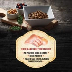 Fussie Cat Market Fresh Grain Free Chicken & Turkey Recipe Dry Cat Food -Peticlean Shop 39111 1576258961