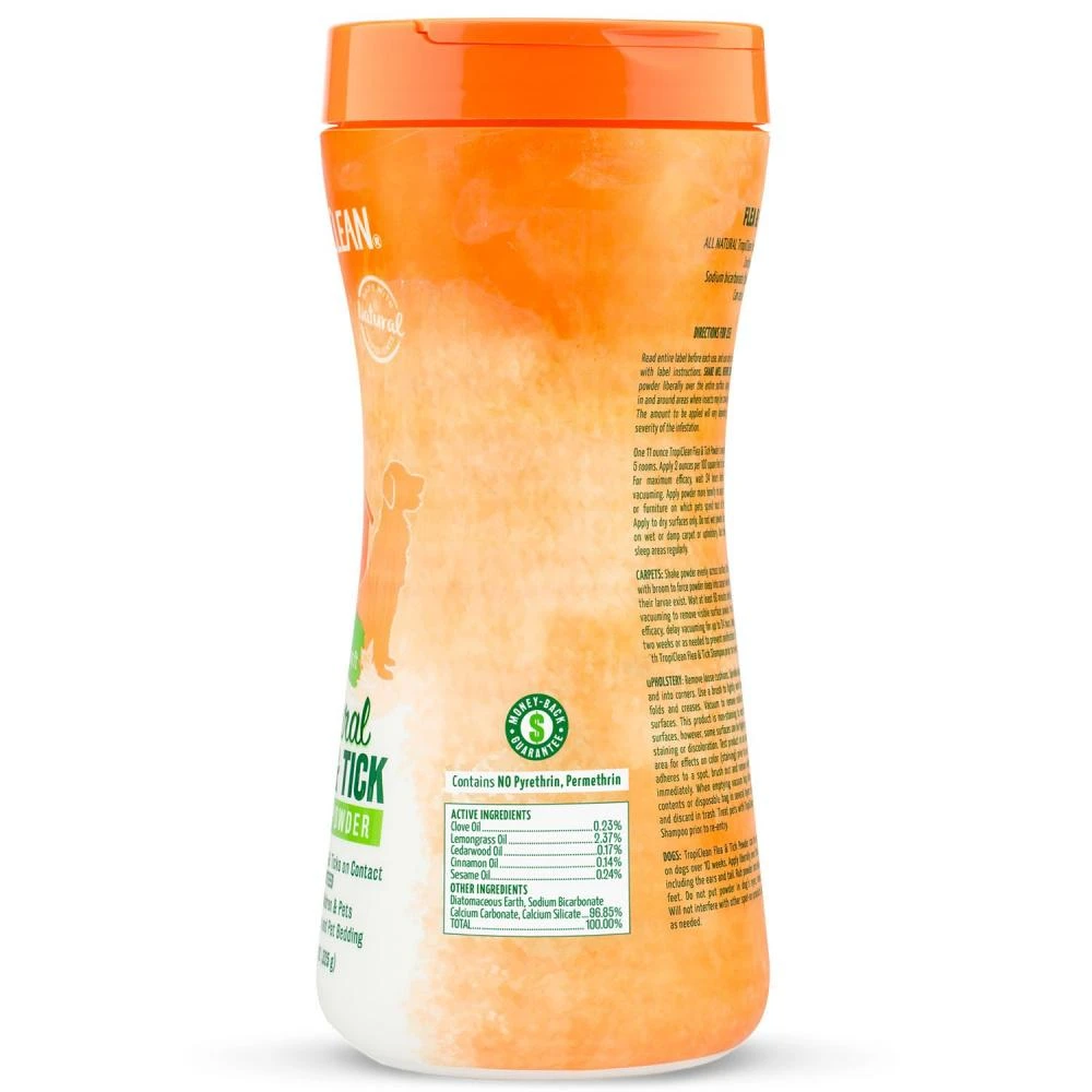 Tropiclean Flea And Tick Carpet & Pet Powder 4 Tropiclean Flea And Tick Carpet & Pet Powder - Image 2