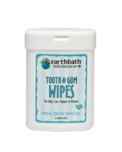 Earthbath Tooth And Gum Wipes For Dogs And Cats