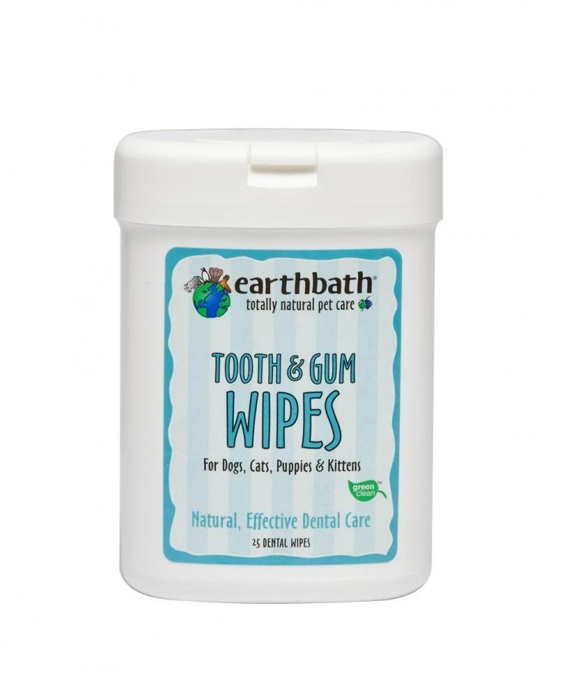 Earthbath Tooth And Gum Wipes For Dogs And Cats 3 Earthbath Tooth And Gum Wipes For Dogs And Cats