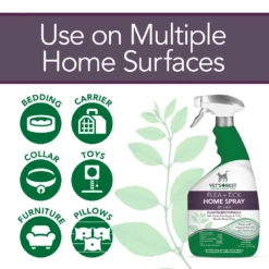 Vet's Best Flea And Tick Home Spray For Cats -Peticlean Shop 42707 1541533900