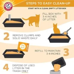 Arm & Hammer Slide Multi-Cat Easy Clean-Up Cat Litter -Peticlean Shop 43591 1565187048