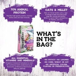 Inception Turkey & Herring Meal Recipe Dry Cat Food -Peticlean Shop 43881 1576783857