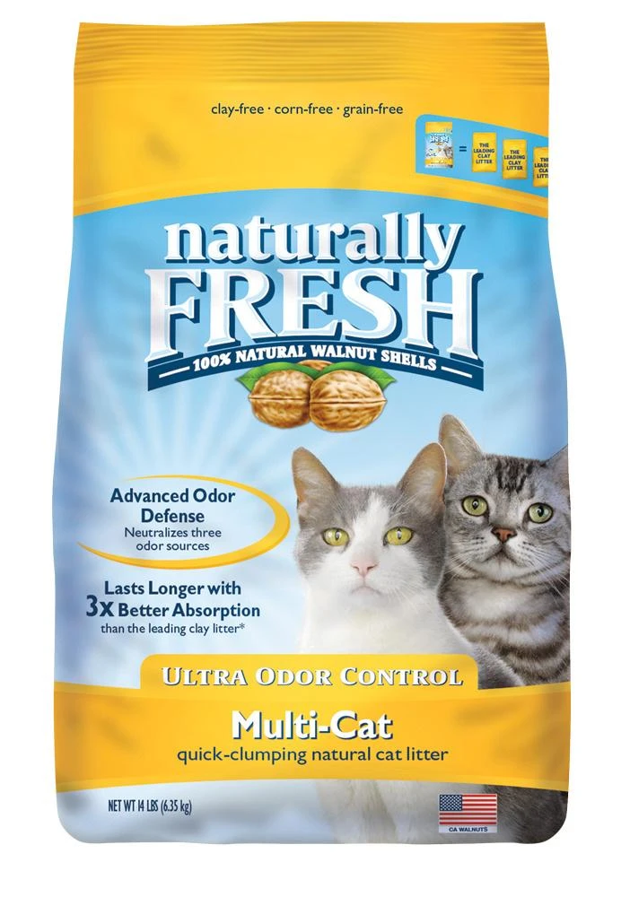 Naturally Fresh Multi-Cat Ultra Odor Control Quick Clumping Cat Litter 3 Naturally Fresh Multi-Cat Ultra Odor Control Quick Clumping Cat Litter