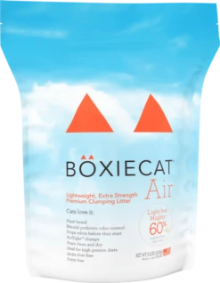 Boxiecat Air™ Lightweight Extra Strength Premium Clumping Litter