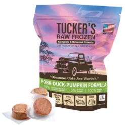 Tucker's Pork-Duck-Pumpkin Raw Frozen Cat Food