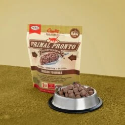Primal Pet Foods Feline Raw Frozen Pronto -Peticlean Shop Feline Pronto Venison WithBowl 2400x 26d36b9f b889 4276 9892 468afc7e362e
