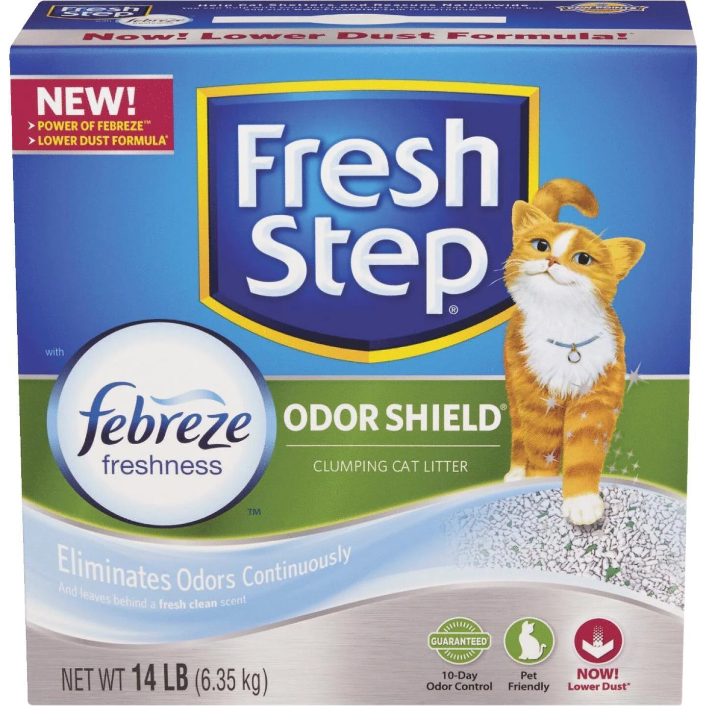Fresh Step Odor Shield 14 Lb. Odor Control Cat Litter 3 Fresh Step Odor Shield 14 Lb. Odor Control Cat Litter