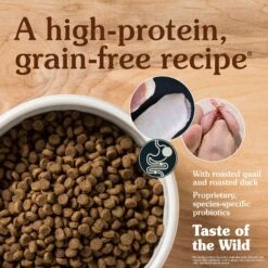 Taste Of The Wild Lowland Creek Feline Recipe With Roasted Quail & Roasted Duck -Peticlean Shop Lowland Creek Kibble