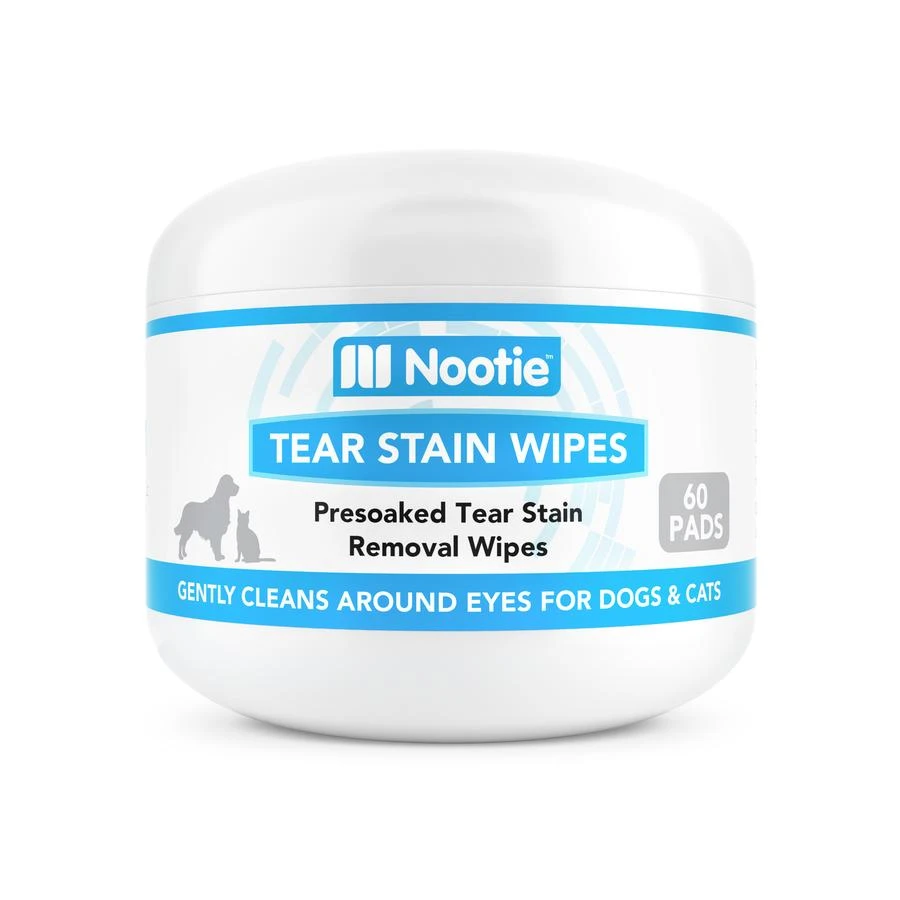 Nootie Pre-Soaked Tear Stain Wipes For Dogs & Cats 3 Nootie Pre-Soaked Tear Stain Wipes For Dogs & Cats