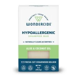 Wondercide Hypoallergenic Shampoo Bar For Dogs And Cats