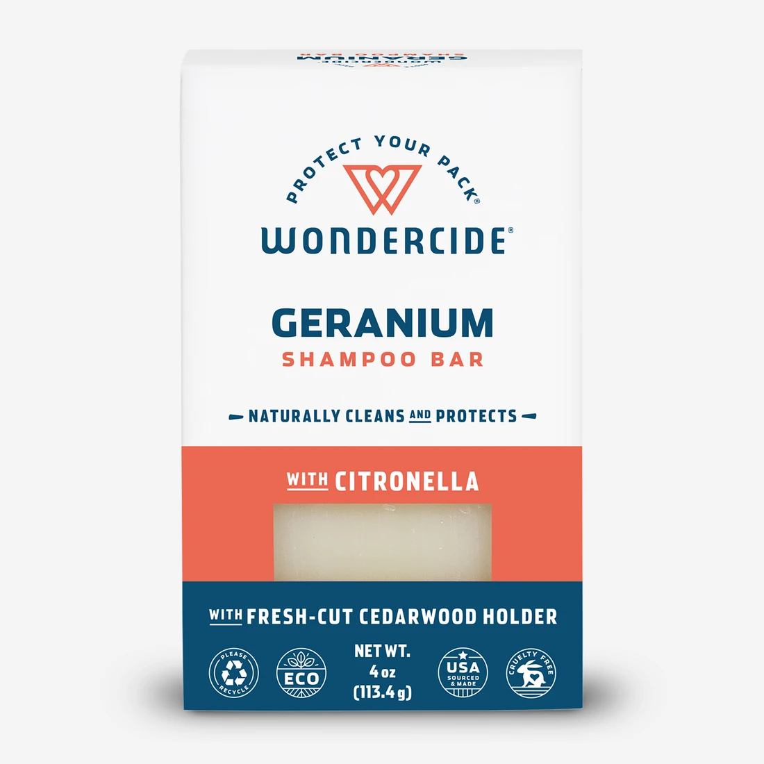 Wondercide Geranium Shampoo Bar For Dogs + Cats With Natural Essential Oils 3 Wondercide Geranium Shampoo Bar For Dogs + Cats With Natural Essential Oils