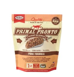 Primal Pet Foods Feline Raw Frozen Pronto -Peticlean Shop PPF Pronto Feline Pork1 Site 575x575 0d478d3b ab53 4e6f 8c72 9911850fdaca