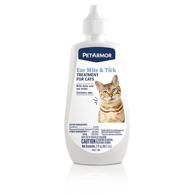 PetArmor® Ear Mite And Tick Treatment 3 PetArmor® Ear Mite And Tick Treatment