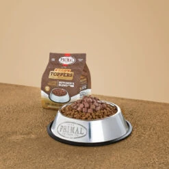 Primal Pet Foods Butcher's Blend Topper -Peticlean Shop RawToppers BB Lamb WithBowl 800x 99c7adbc 1878 4d8a b3f0 585869c79834