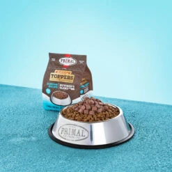 Primal Pet Foods Butcher's Blend Topper -Peticlean Shop RawToppers BB Sardine WithBowl 800x 4bb1aa74 2cb9 415d 8694 8c0c8f58b12c