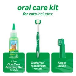 TropiClean Fresh Breath Oral Care Kit For Cats 17 TropiClean Fresh Breath Oral Care Kit For Cats -Peticlean Shop adafk69fttae038snflg