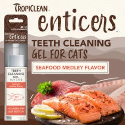 TropiClean Enticers Seafood Medley Flavor Teeth Cleaning Gel For Cats 11 TropiClean Enticers Seafood Medley Flavor Teeth Cleaning Gel For Cats -Peticlean Shop av0zfp4svlcxisfh8f9n