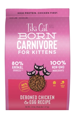 Tiki Cat® Born Carnivore™ For Kittens Deboned Chicken & Egg