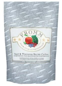 Fromm Four-Star Trout & Whitefish Recipe Cat Food -Peticlean Shop four star cat dry 4 trout whitefish 072705117505