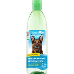 TropiClean Fresh Breath Dental Health Solution Plus Digestive Support For Dogs