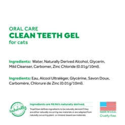 TropiClean Fresh Breath No Brushing Clean Teeth Dental & Oral Care Gel For Cats -Peticlean Shop jljxlktjfsh8cg225zsw