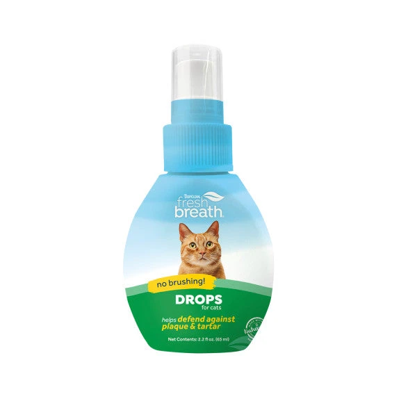 TropiClean Fresh Breath Oral Care Drops For Cats 3 TropiClean Fresh Breath Oral Care Drops For Cats