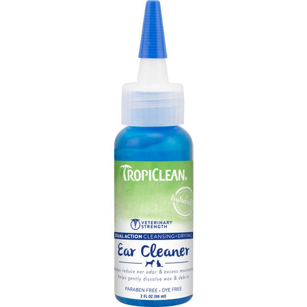 TropiClean Dual Action Ear Cleaner For Pets 3 TropiClean Dual Action Ear Cleaner For Pets