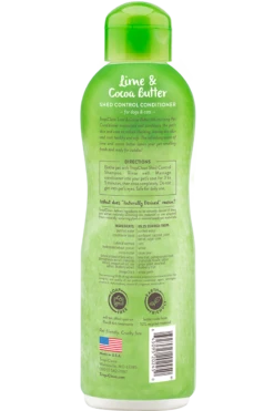 TropiClean Lime & Cocoa Butter Shed Control Conditioner For Pets 15 TropiClean Lime & Cocoa Butter Shed Control Conditioner For Pets -Peticlean Shop tropiclean lime and cocoa butter shed control conditioner for dogs and cats back