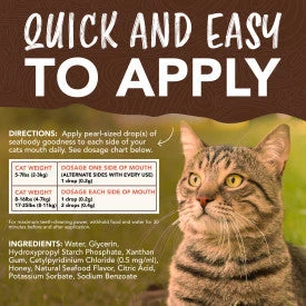 TropiClean Enticers Seafood Medley Flavor Teeth Cleaning Gel For Cats 9 TropiClean Enticers Seafood Medley Flavor Teeth Cleaning Gel For Cats - Image 7