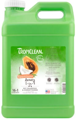 TropiClean Papaya & Coconut Luxury 2-in-1 Shampoo And Conditioner For Pets 16 TropiClean Papaya & Coconut Luxury 2-in-1 Shampoo And Conditioner For Pets -Peticlean Shop wgy5yvcrflhdbumfyy80